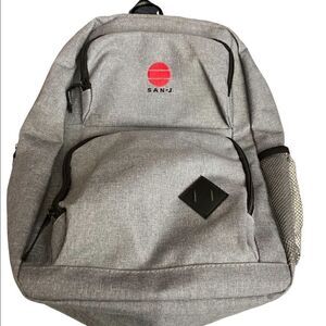 SAN-J Leeds Gray Backpack / NWOT